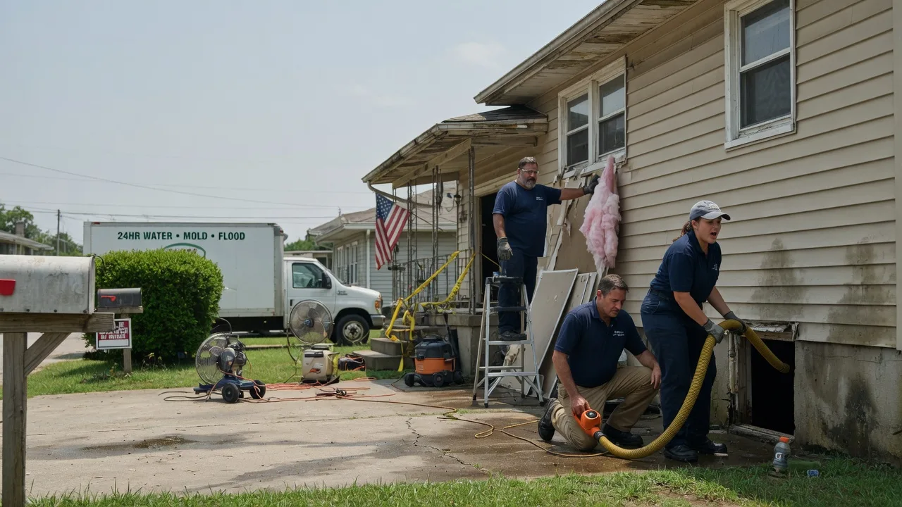 Water Damage Repair in Van Buren, IN near me